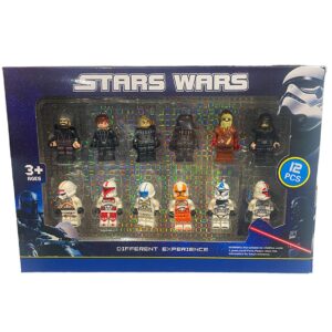 12Pcs Mini Block Figurines Star Wars
