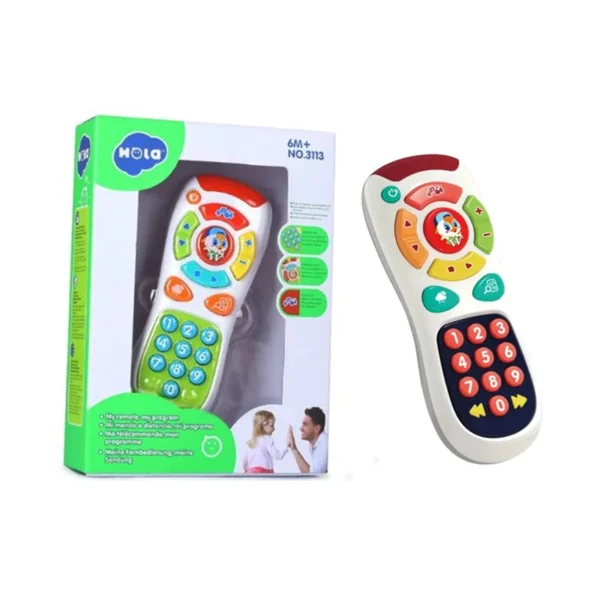 اسباب بازی کنترل تلویزیون موزیکال هولی تویز Huile Toys کد 3113