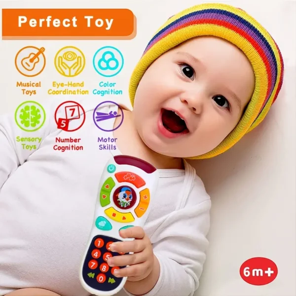 اسباب بازی کنترل تلویزیون موزیکال هولی تویز Huile Toys کد 3113
