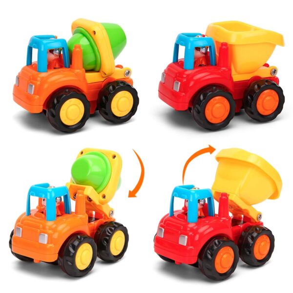 اسباب بازی نشكن ماشین راه سازی 326 cd هولی تویز Huile Toys