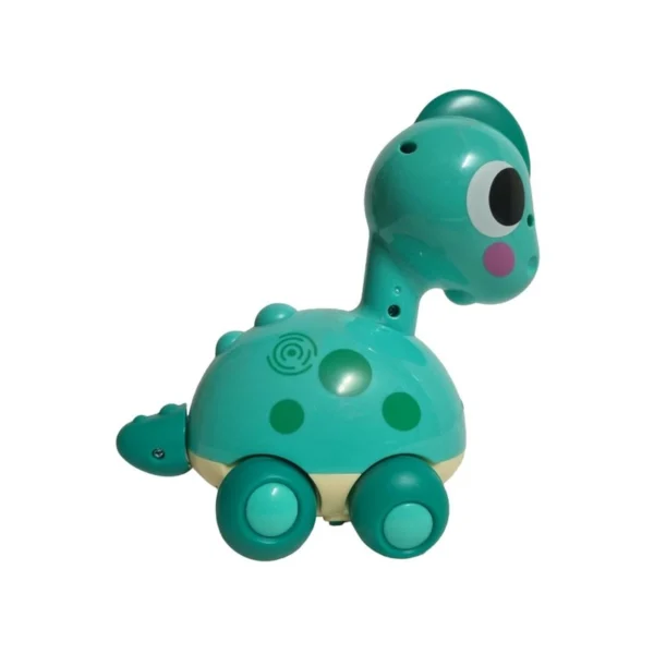 دایناسور موزیکال رنگ آبی کد 6110 هولی تویز Huile Toys