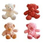 Factory Custom Plush Dolls Fluffy Soft Toys Teddy Bear for Wedding Fat Bear Plush