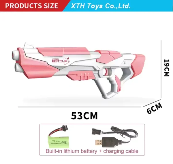 تفنگ آبپاش الکترونیکی شارژی Space Gun CY005 - کد 005