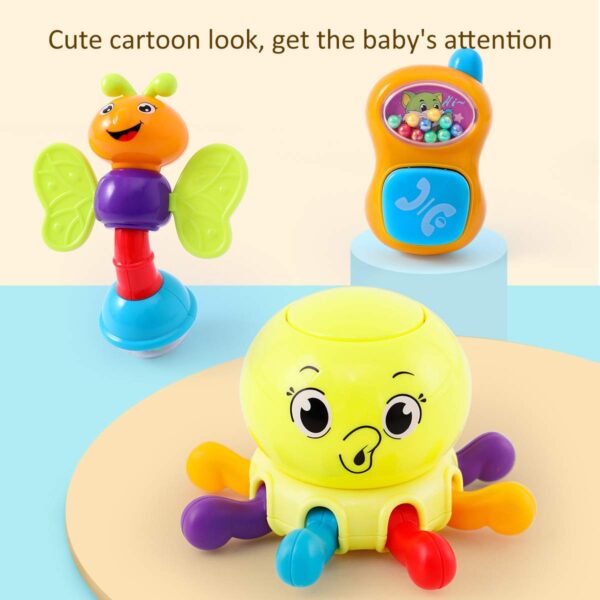 پک جغجغه 939 نوزاد 10 عددی هالی تویز Huile toys