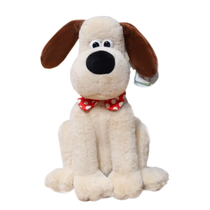 Mengai British Invincible Dog Doll Ugly and Cute Toy with Blue Hat PP Cotton Filled for Pilot Dog Gift