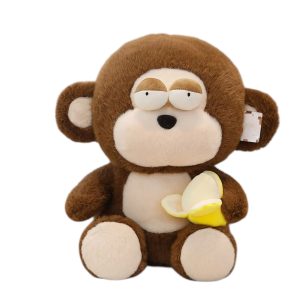 Plush Monkey Stuffed Animals Cute Monkey Toys Birthday Gifts for Kids 13 7 Inch Deep Brown a76a04ff d768 4d53 a3d0 fcc7067a9736 Photoroom