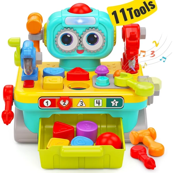 اسباب بازی میز ابزار روبات هولا تویز کد HLT8975