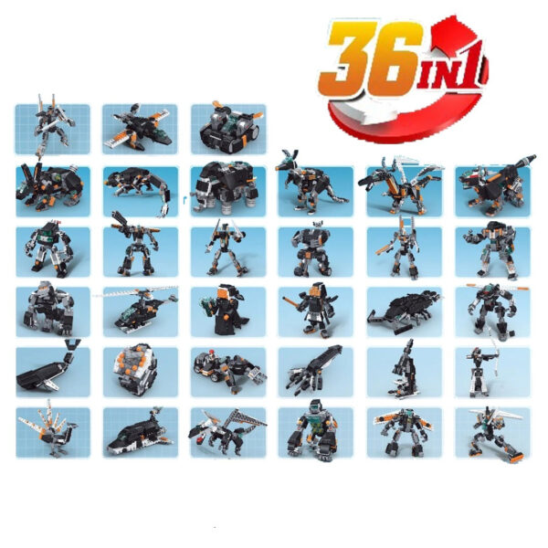 لگو آرشیتکت قابلیت ساخت 36 مدل آیتم 3122