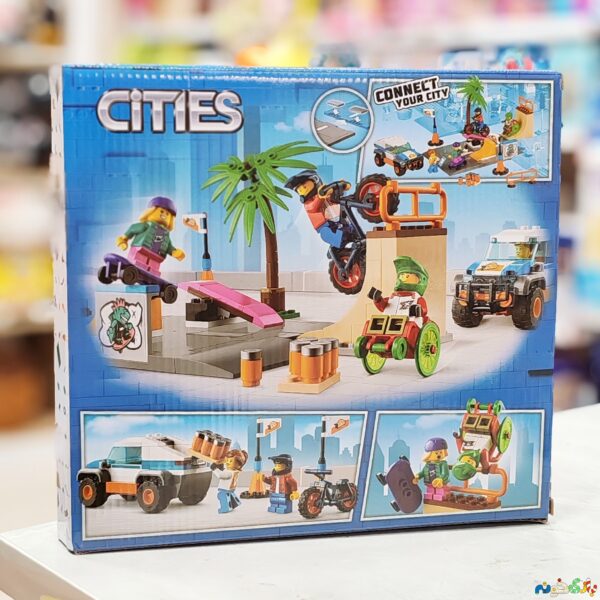لگو پارک اسکیت برد 217 قطعه CITIES