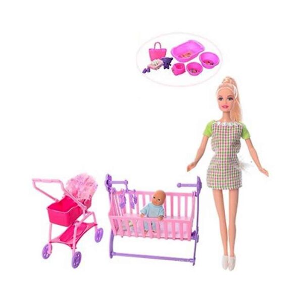 عروسک با بچه Defa Lucy