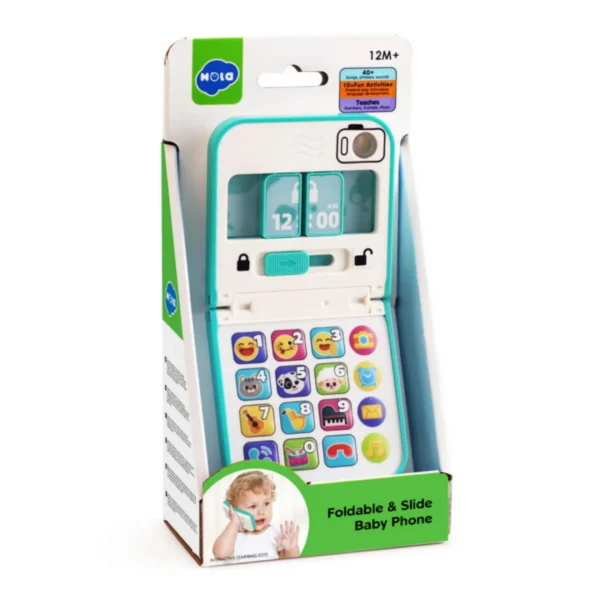 موبایل جدید تاشو موزیکال هولی تویز(هولا تویز)کد 8972(Hola toys-HE8972)