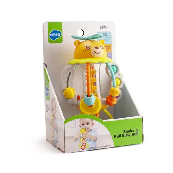 جغجغه خرسی هولا تویز (هولی تویز) 7916 Hola Toys