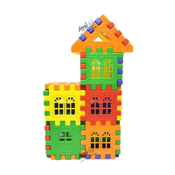 بلوک خانه سازی 60 قطعه RED TOYS